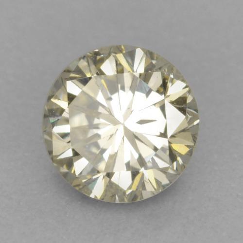 9,17 ctw natürlicher champagnerfarbend Diamant, Rund Schliff, VVS-VS