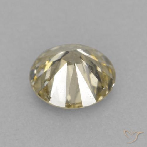 9,17 ctw natürlicher Cognac Diamant, Runden, VVS-VS