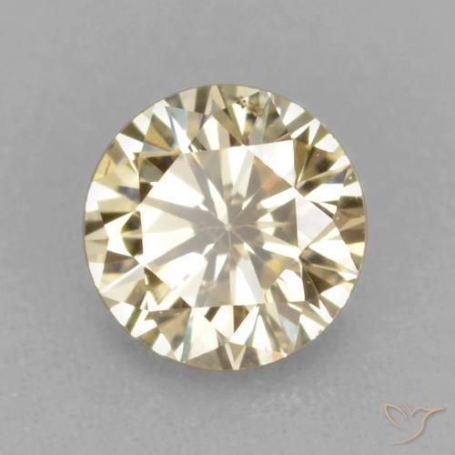 9,17 ctw natürlicher Cognac Diamant, Runden, VVS-VS