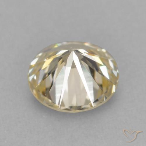 9,17 ctw natürlicher Cognac Diamant, Runden, VVS-VS