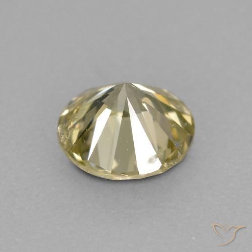 9,17 ctw natürlicher champagnerfarbend Diamant, Runden, VS-SI
