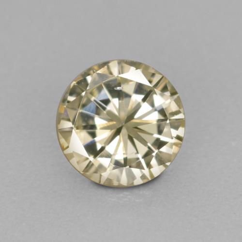 0,16 ctw natürlicher goldener Diamant, Rundschliff, VS