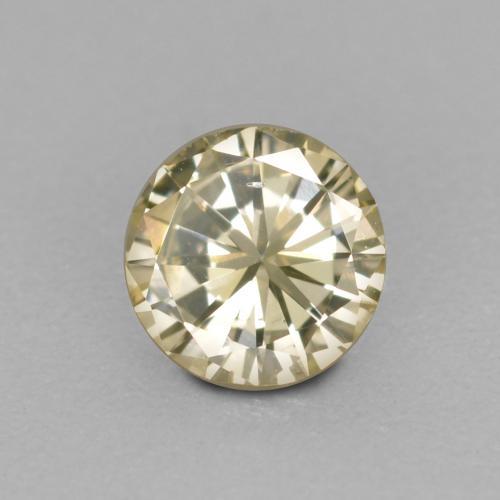 0,16 ctw natürlicher goldener Diamant, Rundschliff, VS