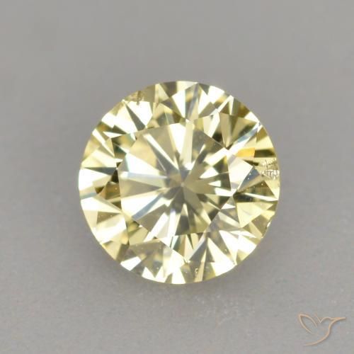 9,17 ctw natürlicher gold-braun Diamant, Runden, SI