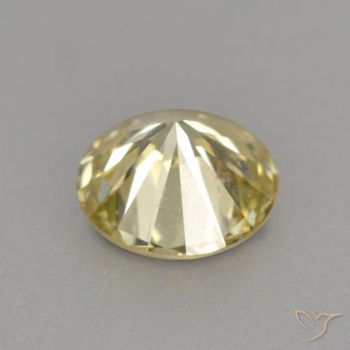 9,17 ctw natürlicher gold-braun Diamant, Runden, SI