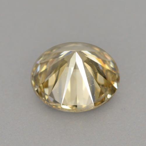 0,40 ctw natürlicher brauner Diamant, Rundschliff, VVS-VS