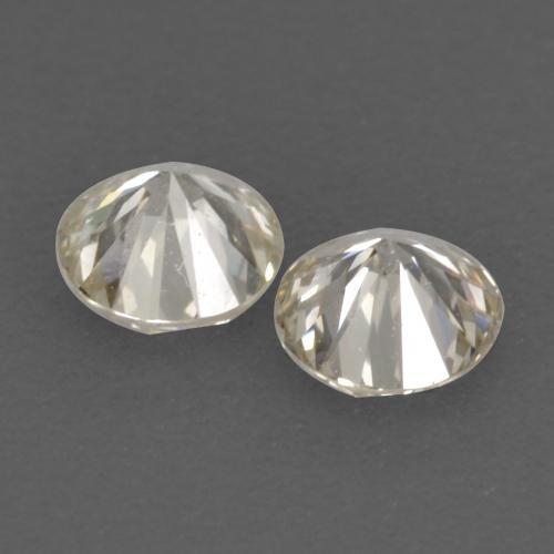 0,24 ct natürliche weißer Diamant-Edelsteine, Rundschliff, VVS-VS