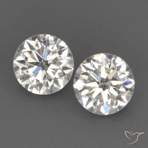0.25ctw Natürlicher I Diamant, Runden, VVS-VS