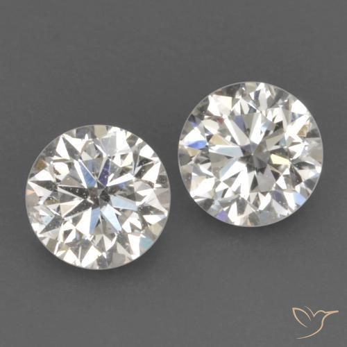 0.25 ct natürliche I Diamant-Edelsteine, Runden, VVS-VS
