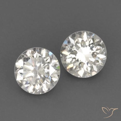 0.19 ct natürliche I Diamant-Edelsteine, Runden, VVS-VS