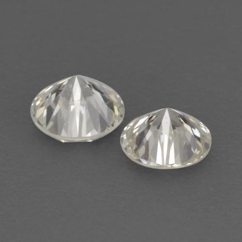 0,19 ct natürliche weißer Diamant-Edelsteine, Rundschliff, VVS-VS