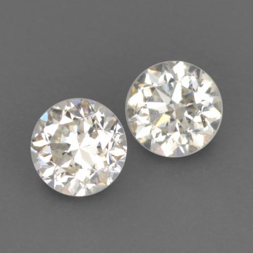 0.20 ct natürliche Warmweiß Diamant-Edelsteine, Rund Schliff, VVS-VS