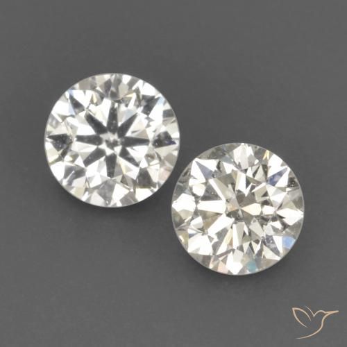 0.18ctw Natürlicher J Diamant, Runden, VVS-VS