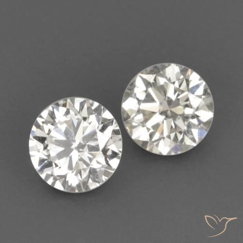 0.18 ct natürliche J Diamant-Edelsteine, Runden, VVS-VS