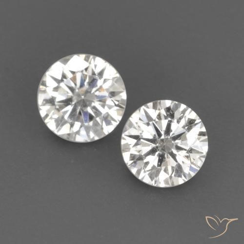 0.14ctw Natürlicher H Diamant, Runden, VVS-VS, Photo A