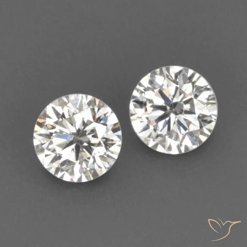 0.15 ct natürliche H Diamant-Edelsteine, Runden, VVS-VS