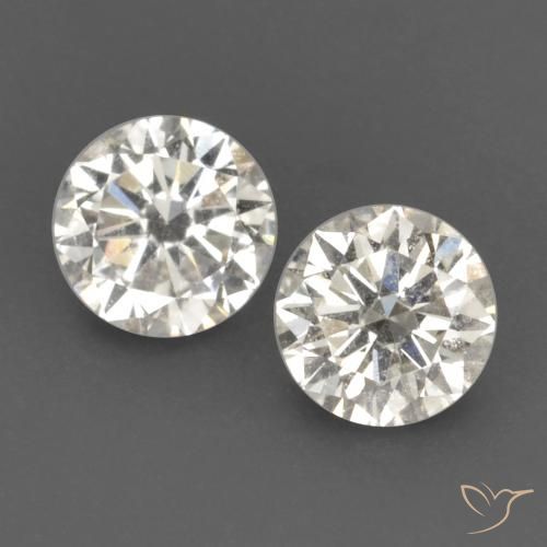 0.21ctw Natürlicher I Diamant, Runden, VVS-VS