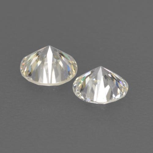 0,17 ct natürliche weißer Diamant-Edelsteine, Rundschliff, VVS-VS