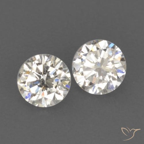 0.15 ct natürliche I Diamant-Edelsteine, Runden, VVS-VS
