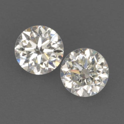 0.22 ct natürliche Warmweiß Diamant-Edelsteine, Rund Schliff, VVS-VS