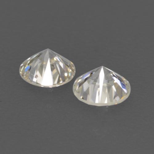 0,17 ct natürliche weißer Diamant-Edelsteine, Rundschliff, VVS-VS