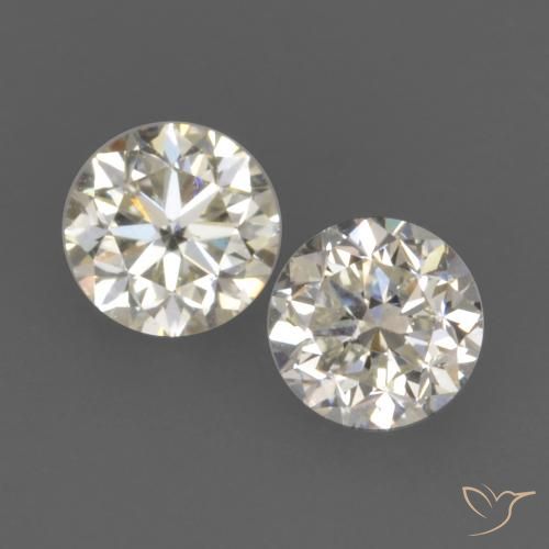 0.20ctw Natürlicher I Diamant, Runden, VVS-VS
