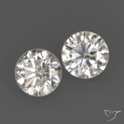 0.18 ct natürliche I Diamant-Edelsteine, Runden, VVS-VS