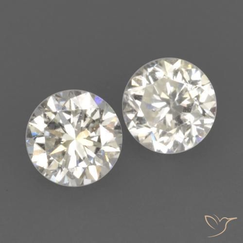 0.21 ct natürliche I Diamant-Edelsteine, Runden, VVS-VS