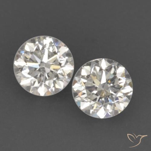 0.20ctw Natürlicher I Diamant, Runden, VVS-VS