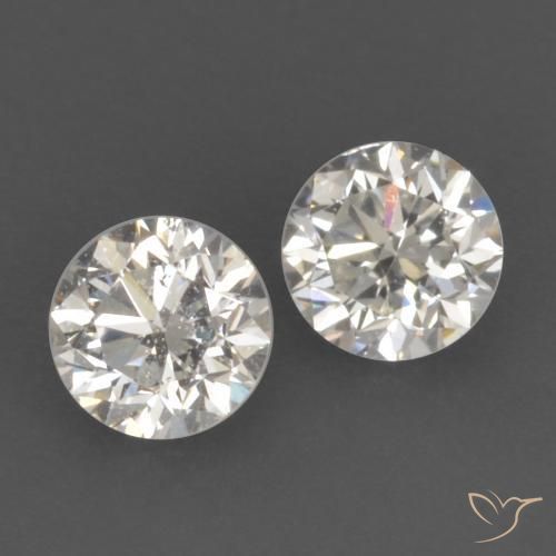 0.20 ct natürliche I Diamant-Edelsteine, Runden, VVS-VS