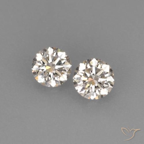 0.15ctw Natürlicher K Diamant, Runden, VVS-VS