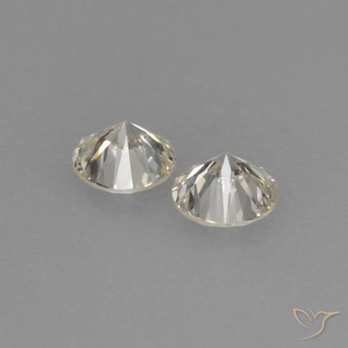 0,23 ct natürliche L Diamant-Edelsteine, Rund Schliff, VVS-VS