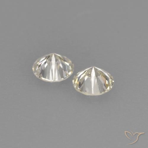 0.18 ct natürliche L Diamant-Edelsteine, Runden, VVS-VS