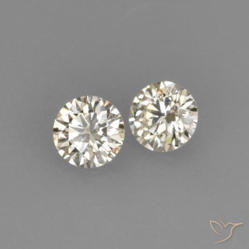0.17ctw Natürlicher K Diamant, Runden, VVS-VS