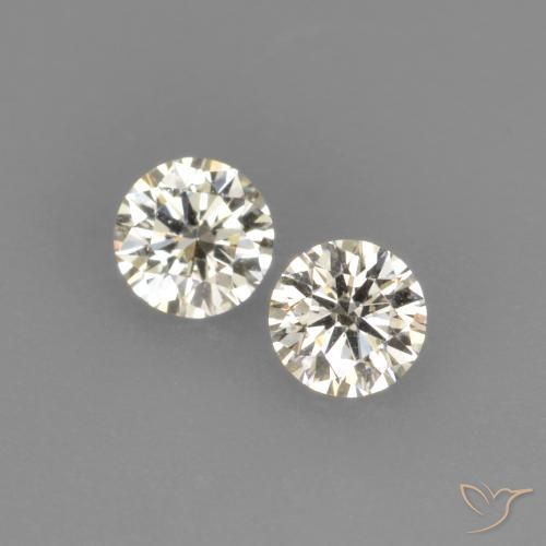 0.17 ct natürliche K Diamant-Edelsteine, Runden, VVS-VS