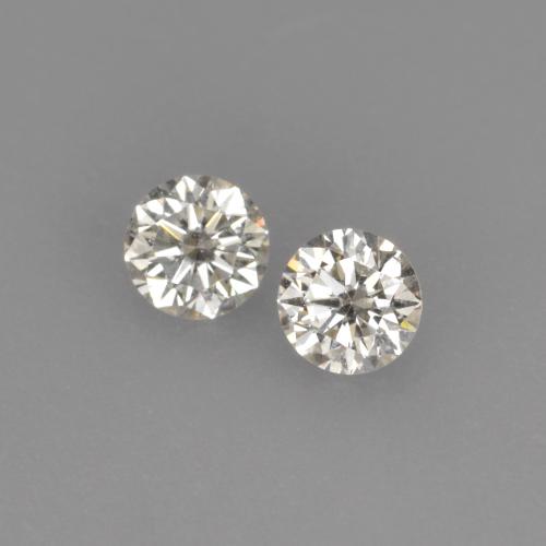 0.13 ct natürliche Warmweiß Diamant-Edelsteine, Rund Schliff, VVS-VS