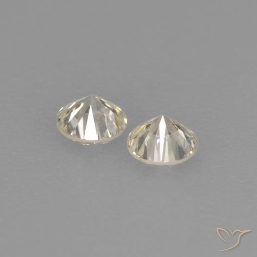 0.17 ct natürliche L Diamant-Edelsteine, Runden, VVS-VS
