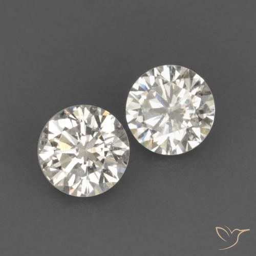 0.15ctw Natürlicher I Diamant, Runden, VVS-VS