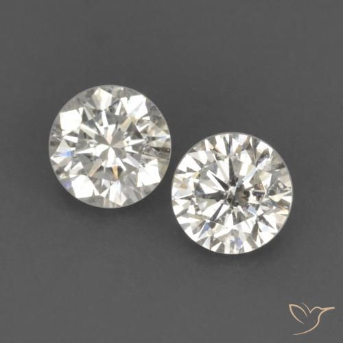 0.15 ct natürliche I Diamant-Edelsteine, Runden, VVS-VS