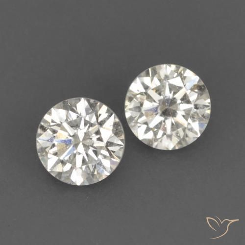 0.14 ct natürliche I Diamant-Edelsteine, Runden, VVS-VS