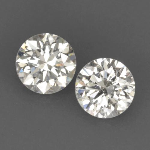 0.21 ct natürliche Warmweiß Diamant-Edelsteine, Rund Schliff, VVS-VS