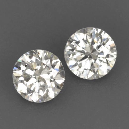 0.21 ct natürliche Warmweiß Diamant-Edelsteine, Rund Schliff, VVS-VS