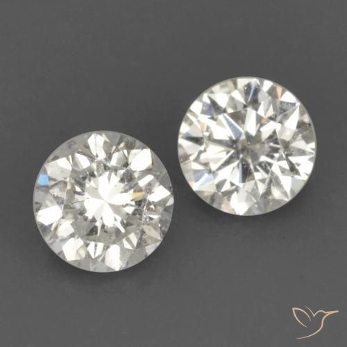0.21 ct natürliche I Diamant-Edelsteine, Runden, VVS-VS