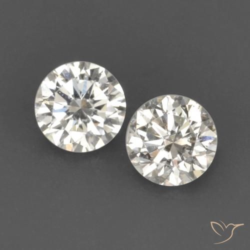 0.15 ct natürliche J Diamant-Edelsteine, Runden, VVS-VS