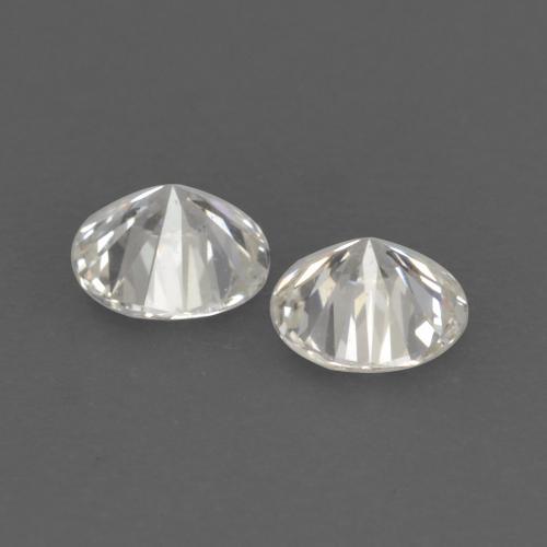 0,16 ct natürliche weißer Diamant-Edelsteine, Rundschliff, VVS-VS
