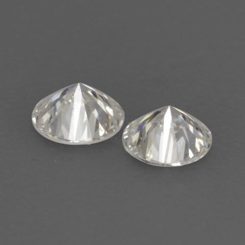 0,16 ct natürliche weißer Diamant-Edelsteine, Rundschliff, VVS-VS