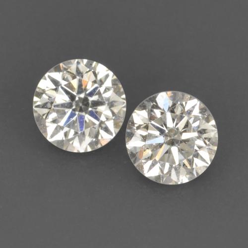 0.18 ct natürliche Warmweiß Diamant-Edelsteine, Rund Schliff, VVS-VS