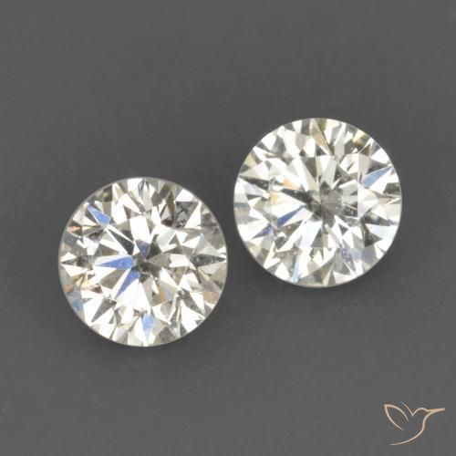 0.17 ct natürliche I Diamant-Edelsteine, Runden, VVS-VS