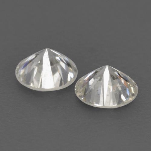 0,23 ct natürliche weißer Diamant-Edelsteine, Rundschliff, VVS-VS