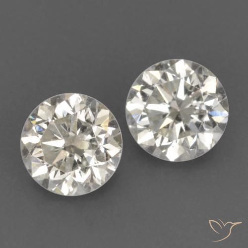 0.23 ct natürliche I Diamant-Edelsteine, Runden, VVS-VS